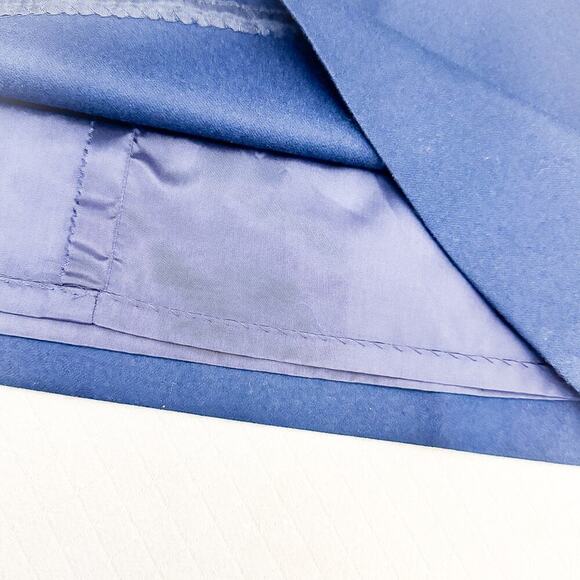 Pendleton Virgin Wool Navy Blue Pencil Skirt Pockets Size 12 - Picture 4 of 5